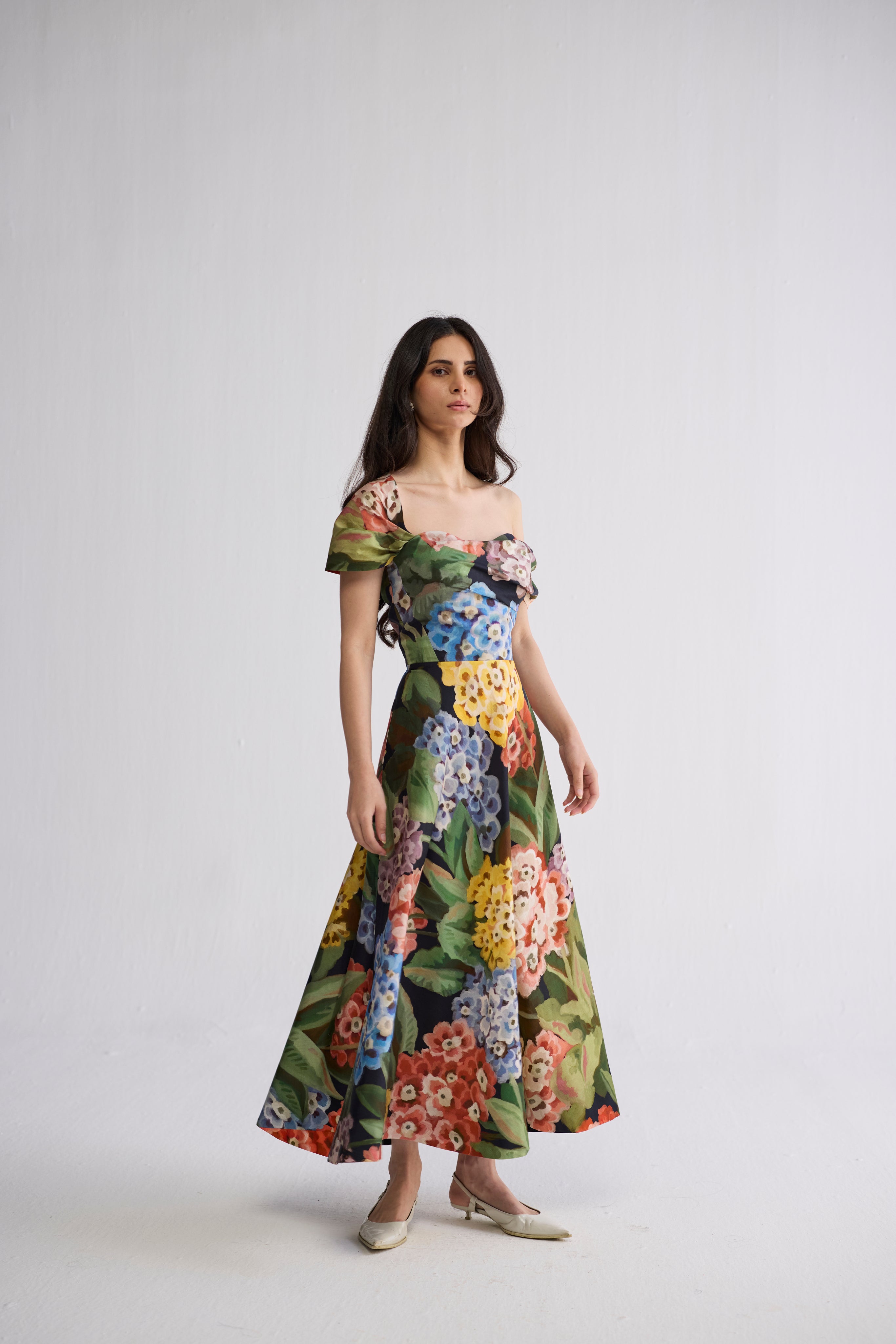 off shoulder dress india Zui