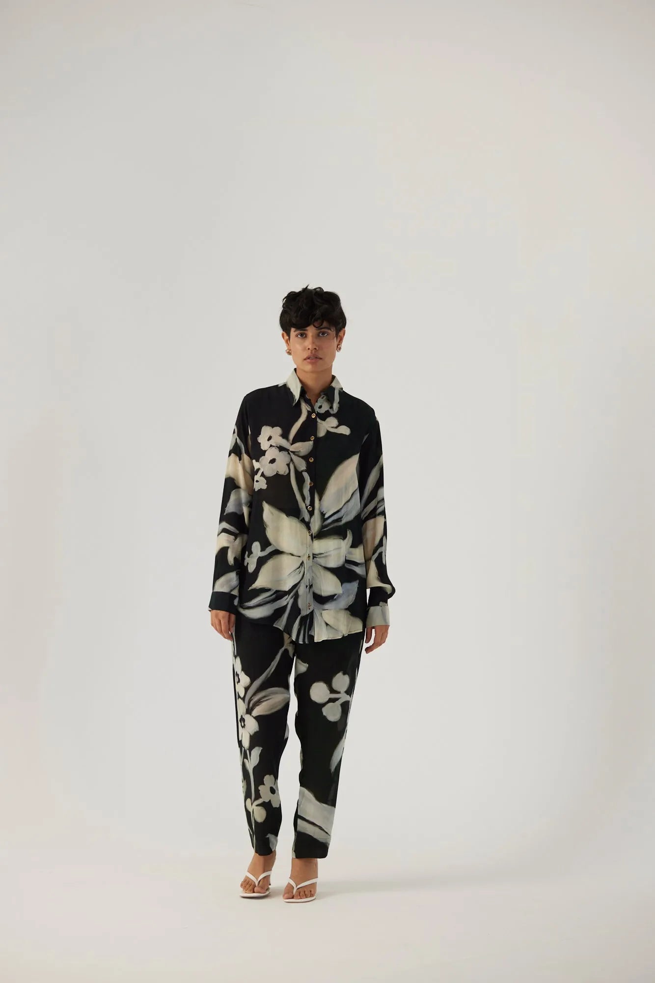 CHICORY BLACK CO-ORD SET - Yam India