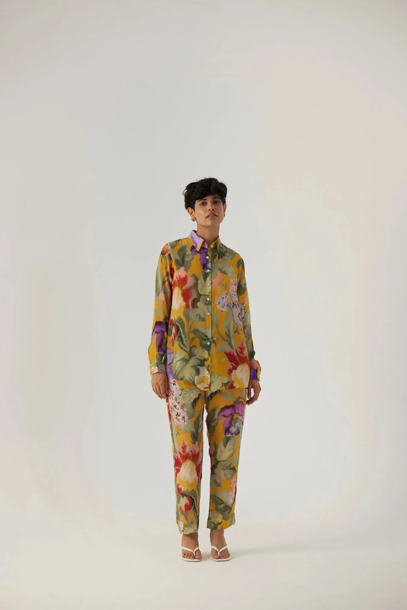 ALORA YELLOW CO-ORD SET - Yam India