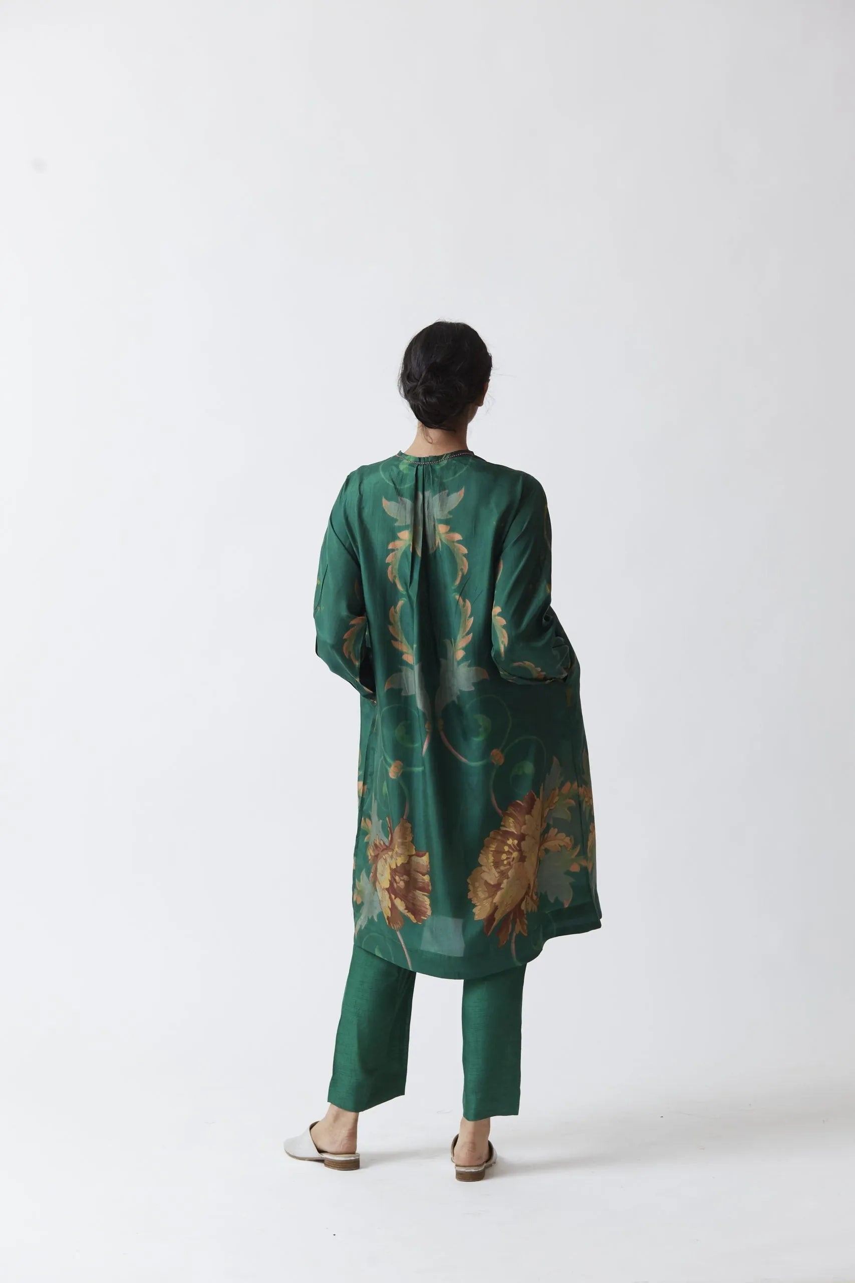BOA SILK KURTA SET - Yam India