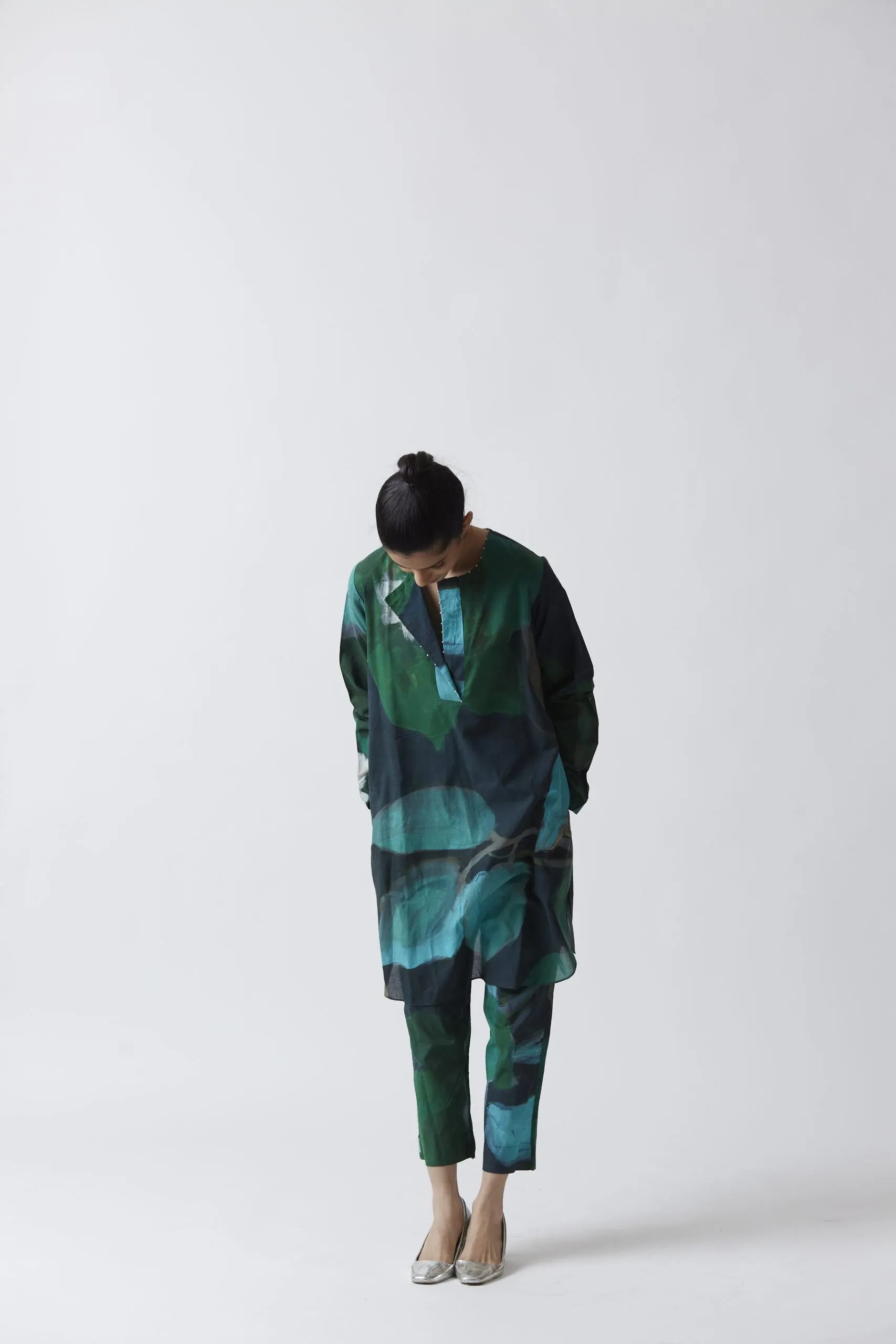 JADE COTTON KURTA SET - Yam India