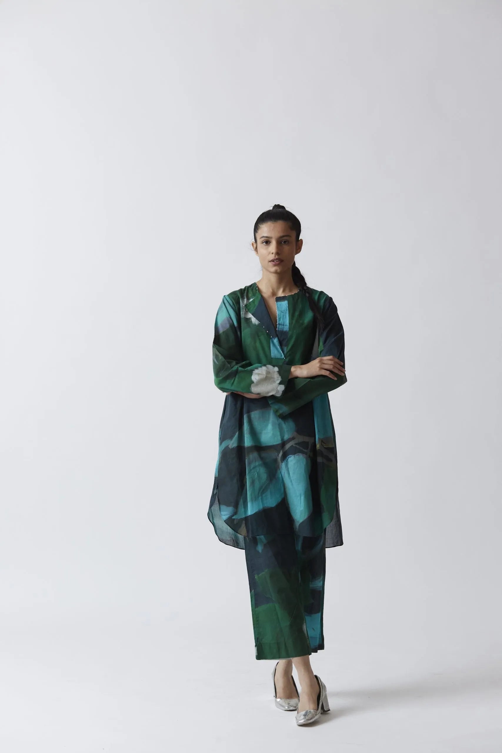 JADE COTTON KURTA SET - Yam India