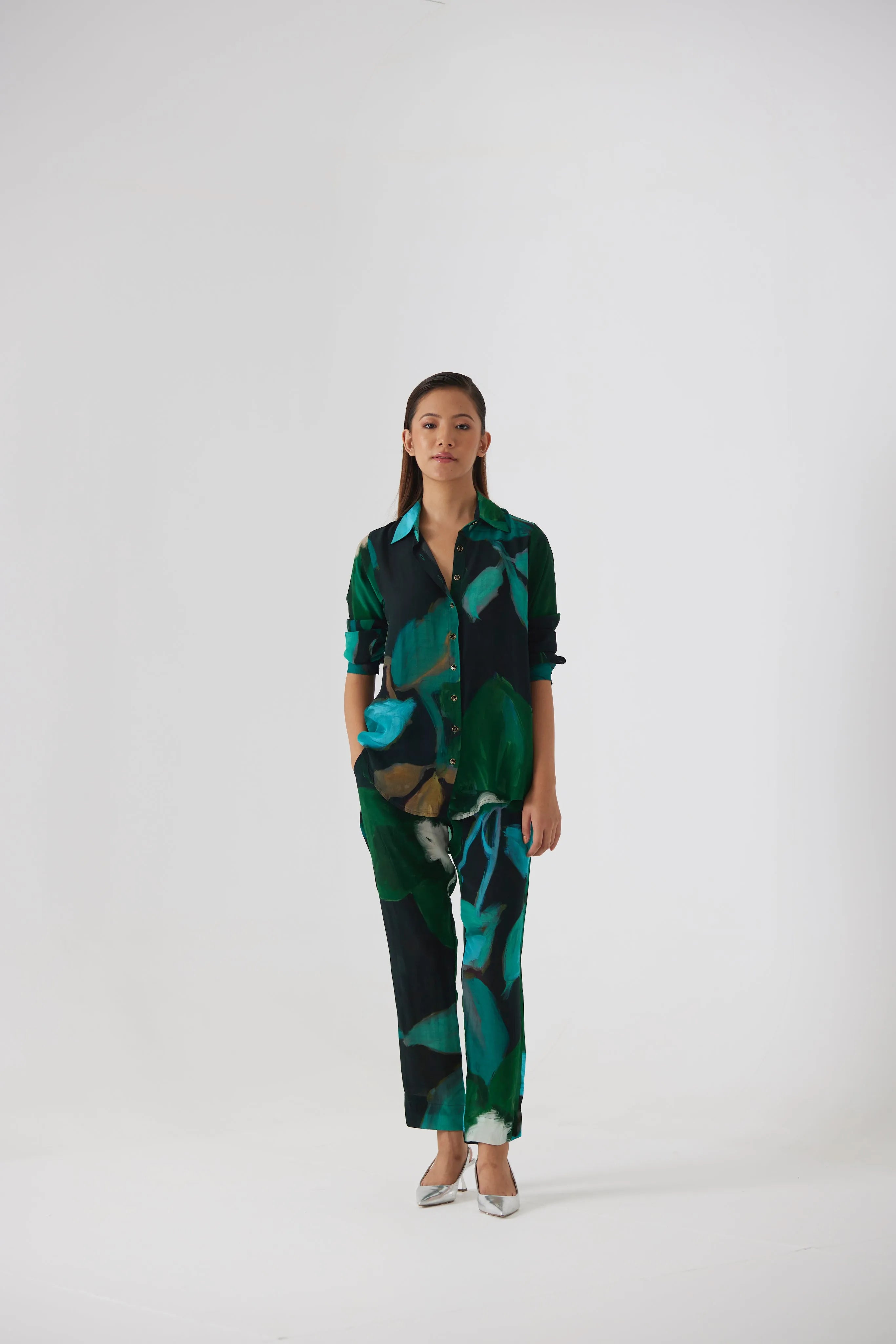 JADE CREPE CO-ORD SET - Yam India