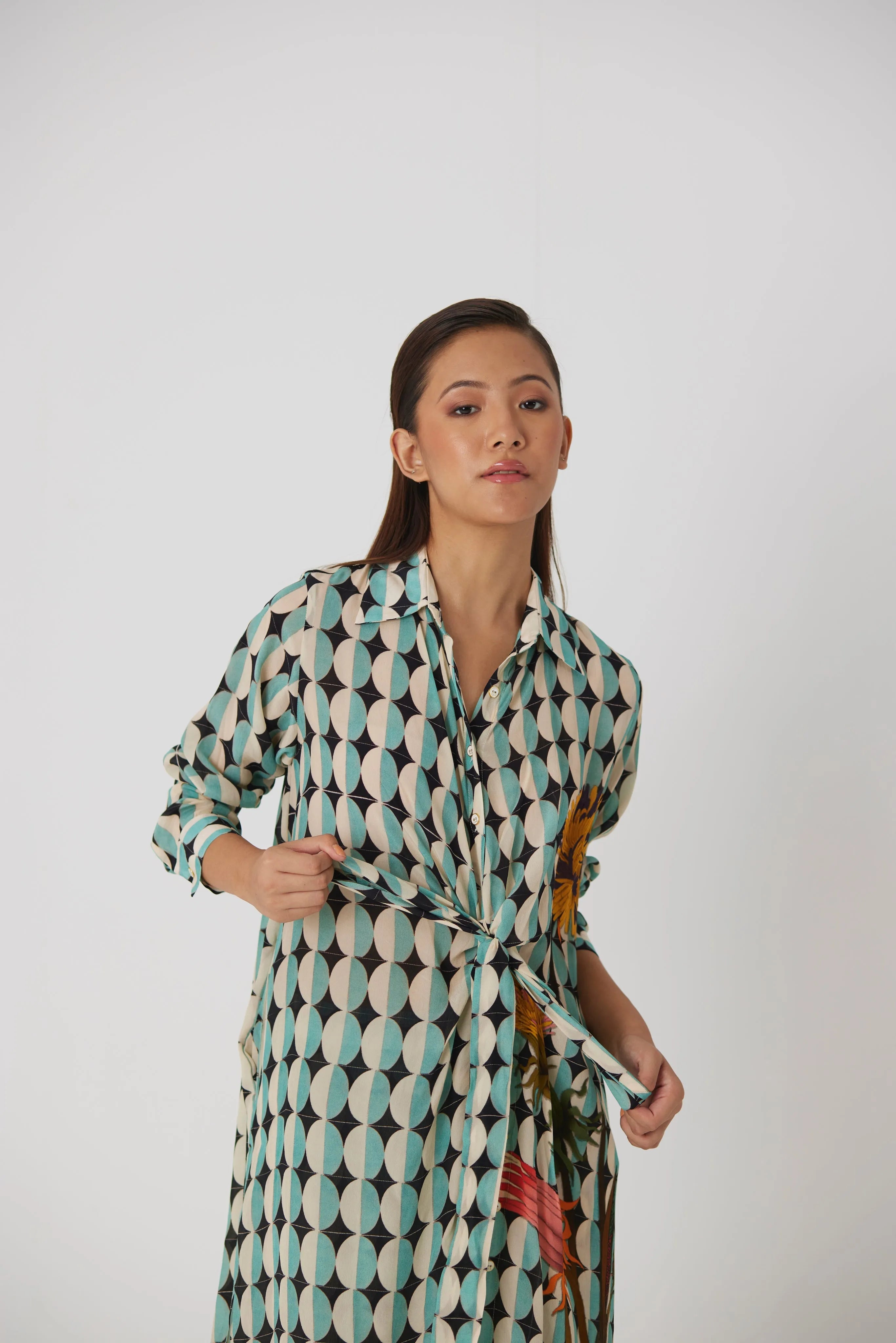 GIFU WRAP KURTA SET - Yam India