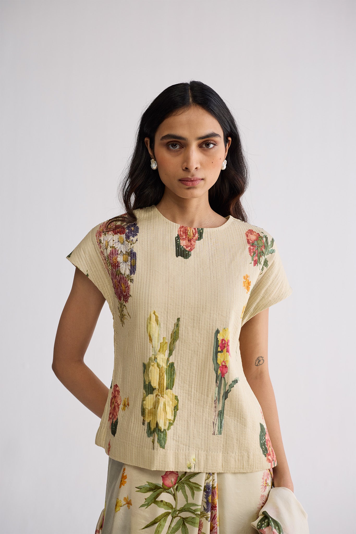 Primavera Pintucks Blouse – Yam India