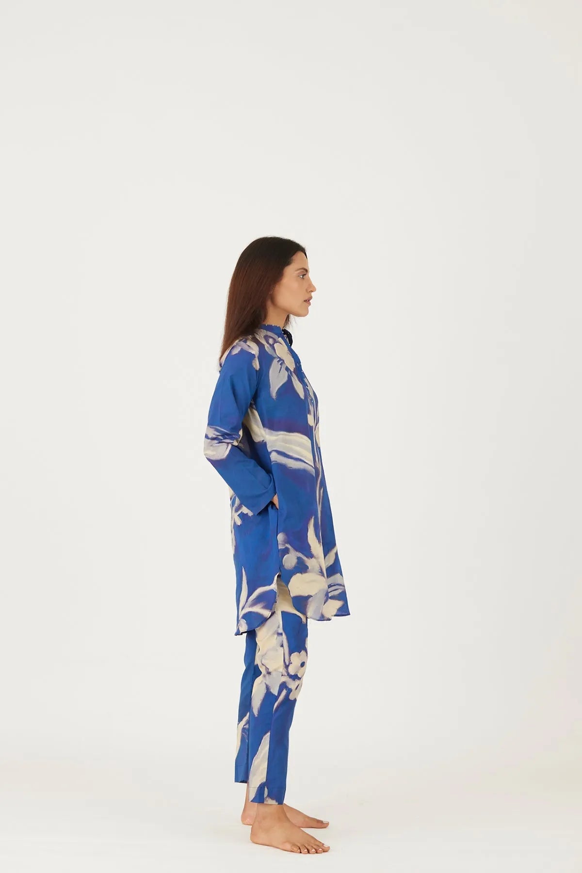 CHICORY COTTON KURTA SET - Yam India