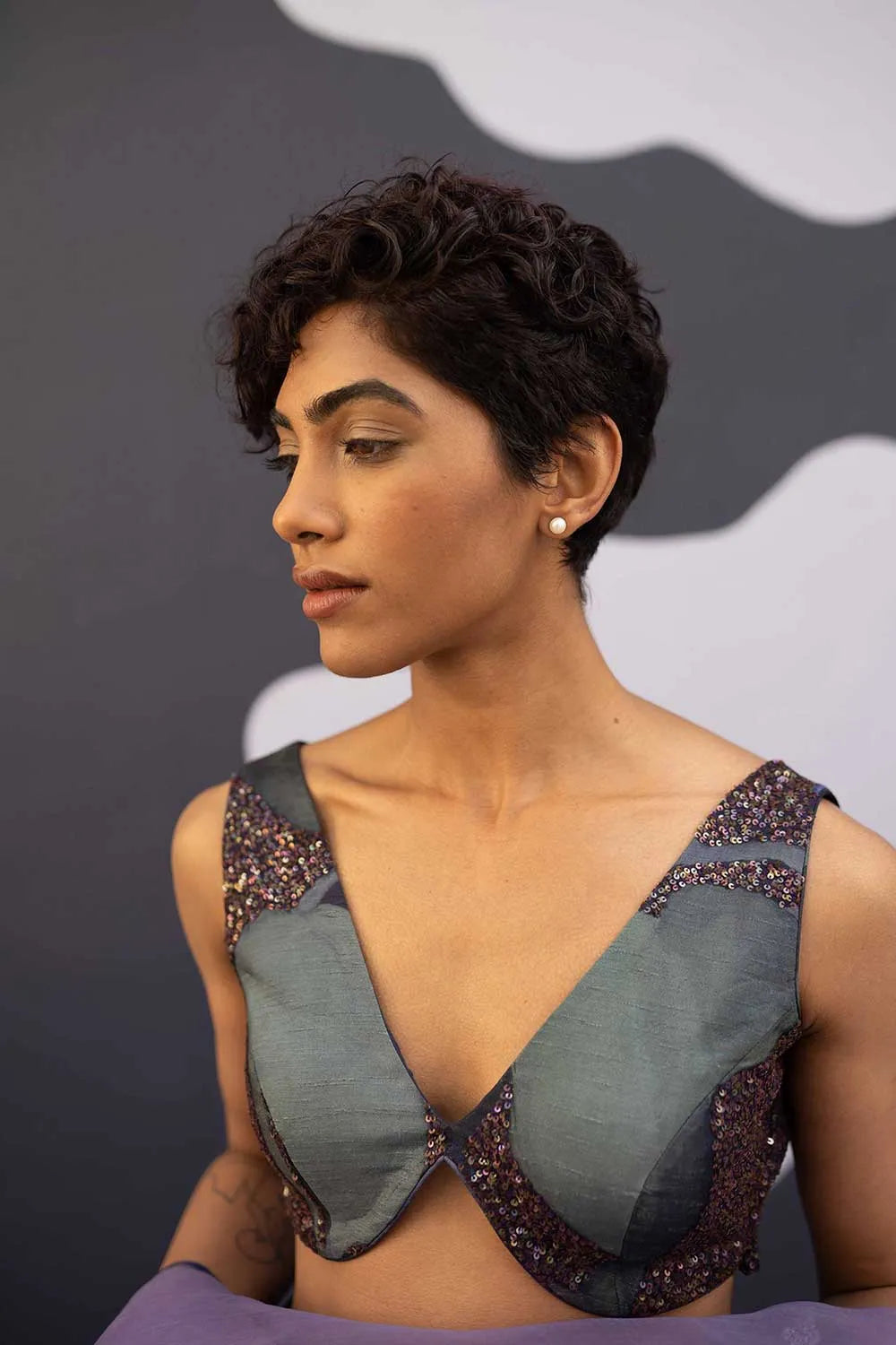 Babka Blouse - Embroidered - Yam India