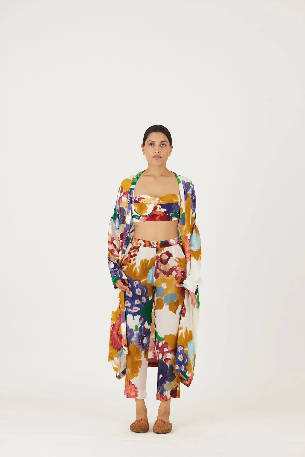FARAH WHITE 3 pcs SET - Yam India