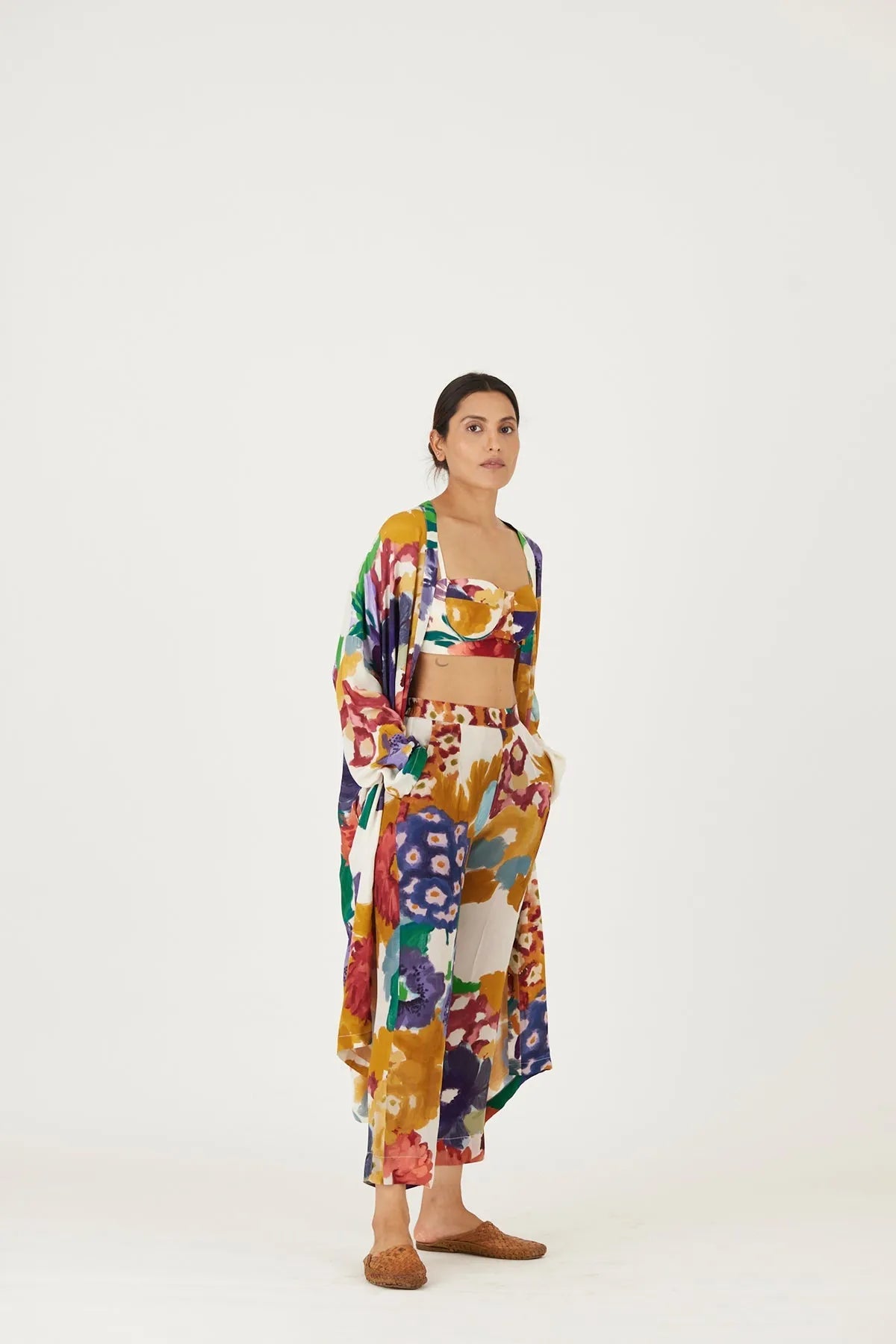 FARAH WHITE 3 pcs SET - Yam India