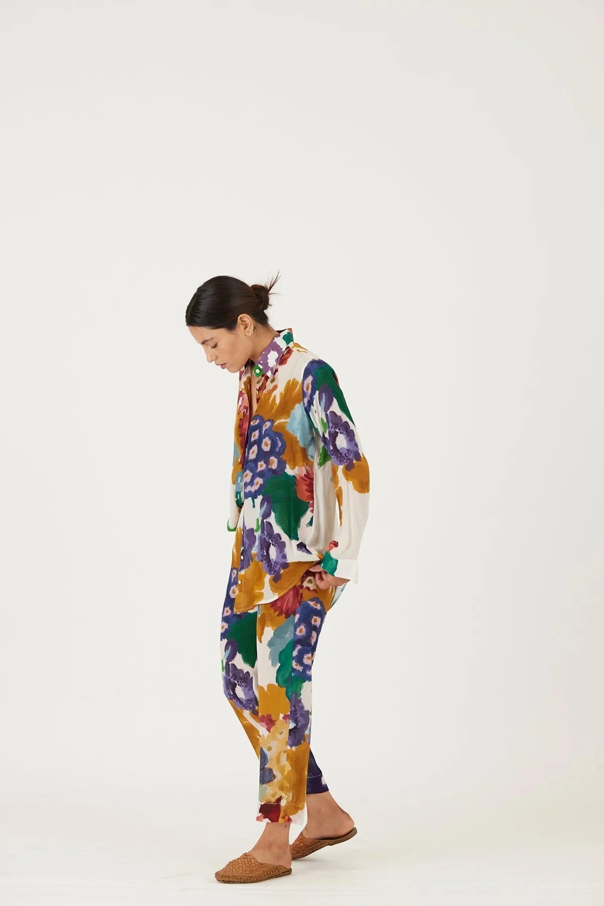 FARAH WHITE CO-ORD SET - Yam India