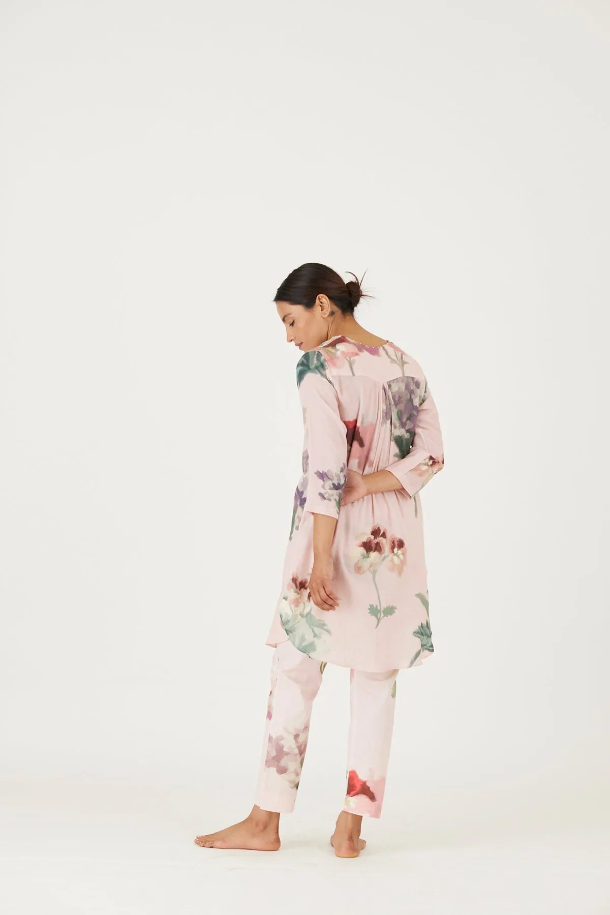 JULIET PINK KURTA SET - Yam India