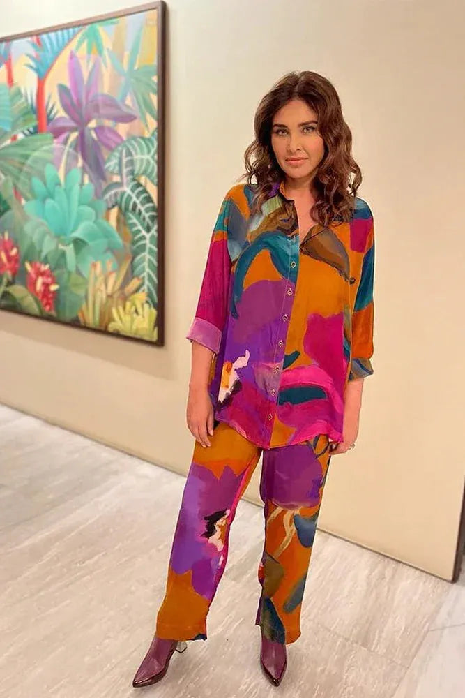 AMETHYST CO-ORD (Crepe) - Yam India