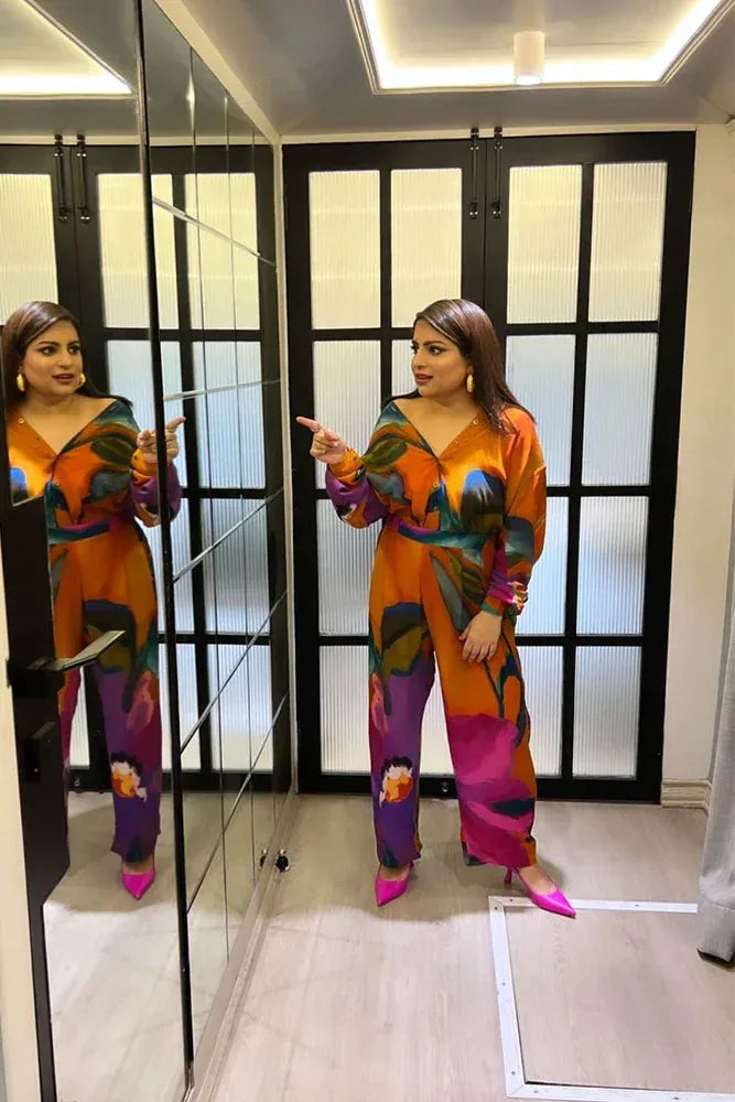 AMETHYST CO-ORD (Crepe) - Yam India