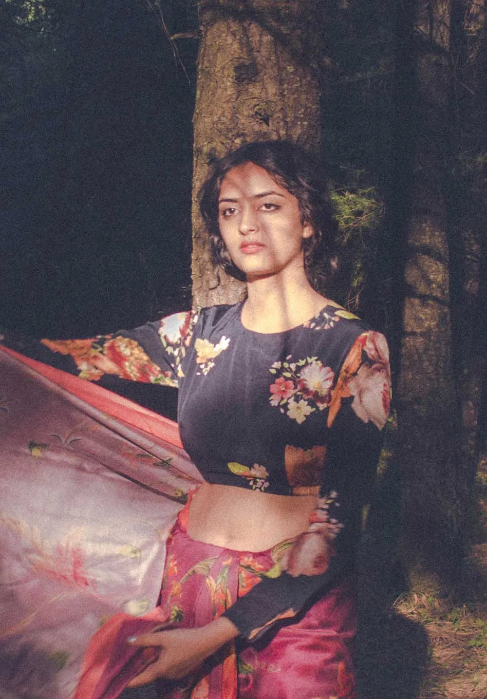 Black Guldasta Blouse - Yam India